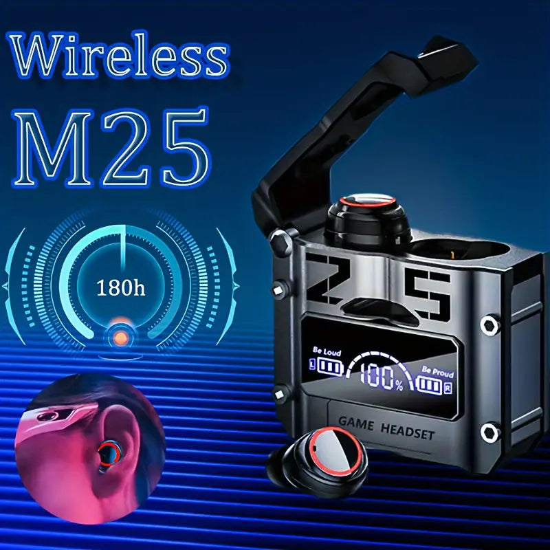 M25 EARBUDS LED Battery Display
