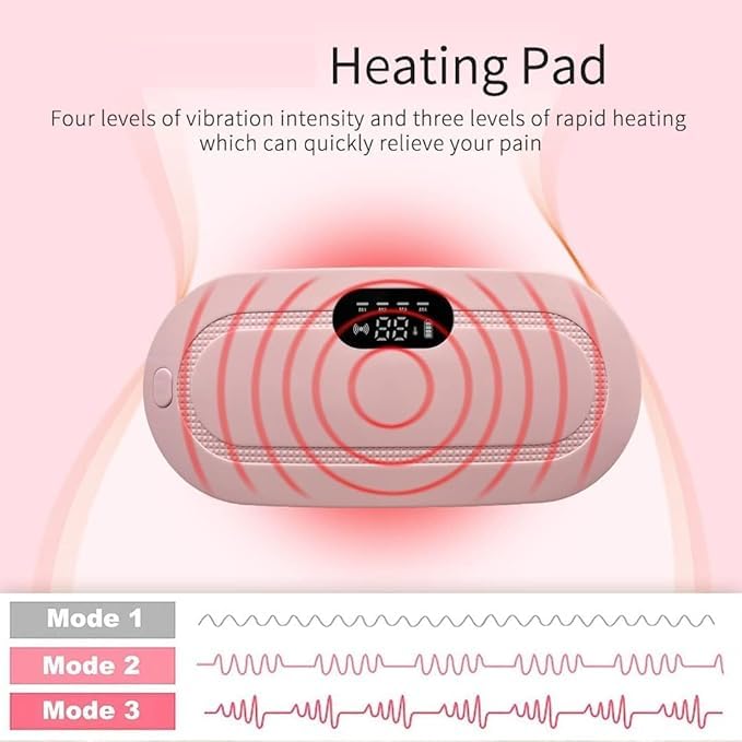 Digital Period Heating Pad & Vibrating Belt