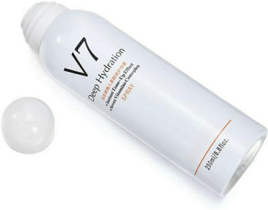 BIOAQUA V7 Vitamin Deep Hydration Brightening Spray with 7-Vitamin Complex for Radiant Skin Short