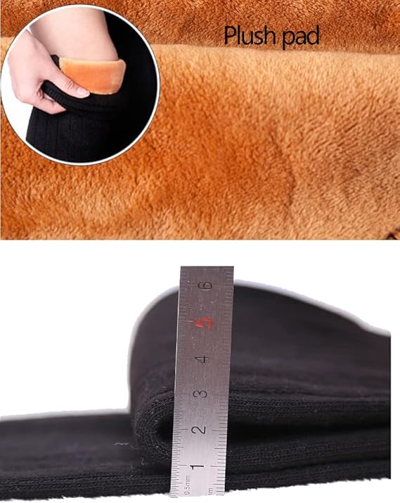 Unisex Wool Knee Warmers Pair