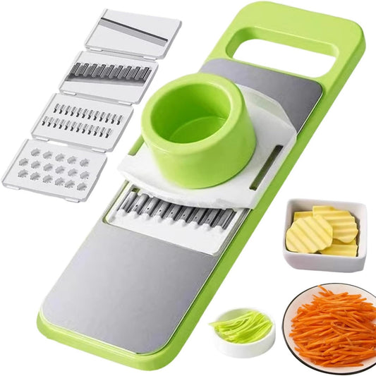 5in1 Vegetable Cutter Stainless Steel